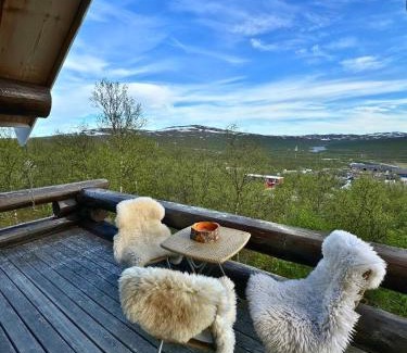 Skaidi Apartamento | Unique Arctic Timber Cabin