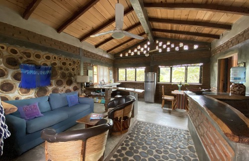 Sayulita Cabina | Unique artsy cabin, large window views