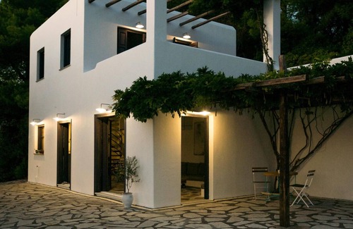 Aktio-Vonitsa Villa | Villa estilo egeo único frente al mar