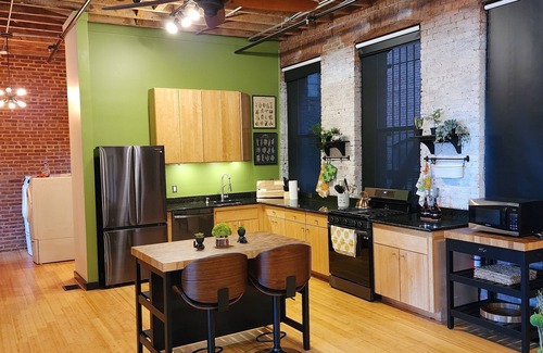 Ironbound District Apartamento | Unique chic modern open floor plan Modern Loft