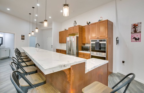 Kokomo Casa | Unique Country Getaway in Angie w/ Covered Patio!