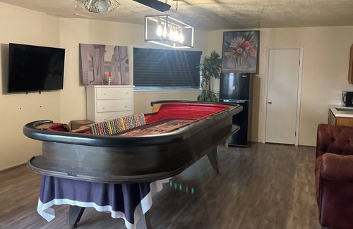 Barstow Casa | Unique Dome Home in Barstow w/ Game Room & Private Spa!
