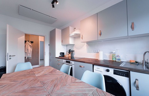 Ulm Apartamento | Unique Gneisenau wellness oasis