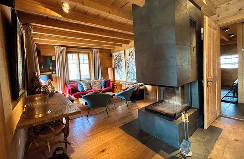 Villars-sur-Ollon Chalet De Esquí | Unique, High-design & Spacious 6-bedrooms Chalet in Villars centre!