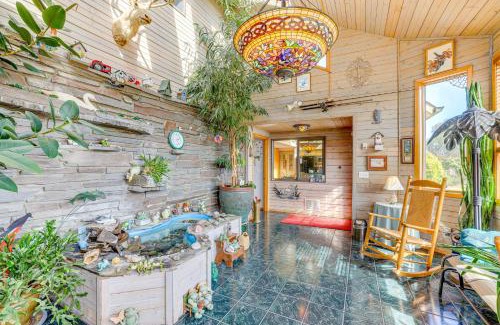 Sequim Casa | Unique Home with Beautiful Mtn Views!