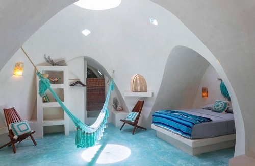 Soliman Bay Apartamento | Unique Jungle Dome Ha with Kitchen