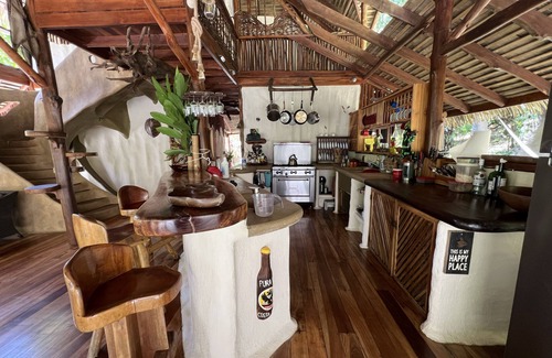 Cabo Matapalo Casa | Lujo Jungle House en Playa Matapalo w / Vida Silvestre exuberante