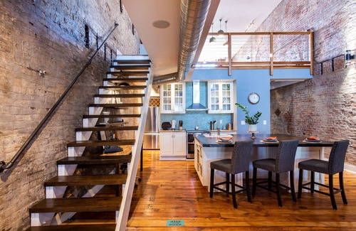 New Albany Casa | Executive Loft en Pearl en Historic New Albany