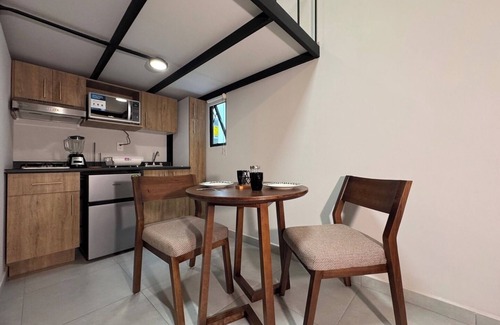 Gustavo A. Madero Apartamento | Loft Único en Ex Fábrica: Historia y Estilo