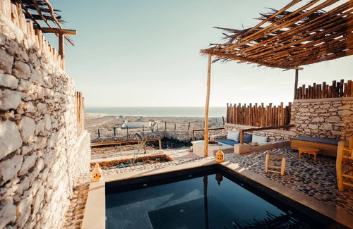 Essaouira Cabaña | Unique Ocean view Yellow cabin with private pool