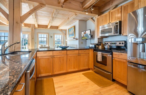 West Hyannisport Casa | Unique oceanfront windmill with breathtaking views of Nantucket Sound.