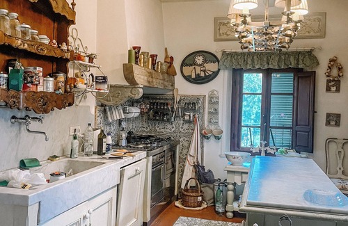 Lari Casa | Unique property: elegant and prestigious Art Nouveau villa in the Tuscan hills.