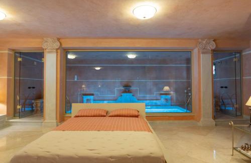 Volos Casa | Unique room with indoor pool & attic