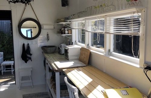 Whitianga Cabaña | Fabuloso pequeño glamping en casa