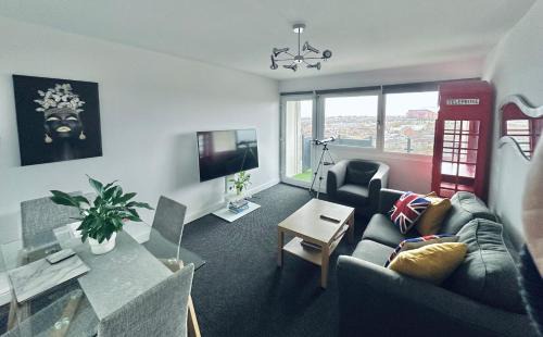 Everton Apartamento | Unique view of Anfield stadium - Charming 2 bedroom apartment in Liverpool with parking