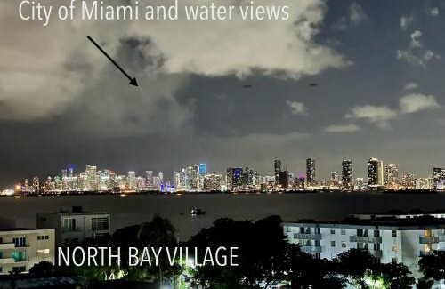 North Bay Village Apartamento | Unique Water Views, free Parking 1bed 1 bath Rooffornomads 416
