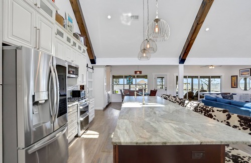 Gulf Breeze Casa | Unique waterfront home with amazing views, dock & firepit
