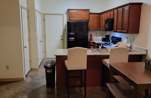 Conway Casa | Unit A- A charming 3-bedroom, 2-bathroom duplex offering a cozy atmosphere.