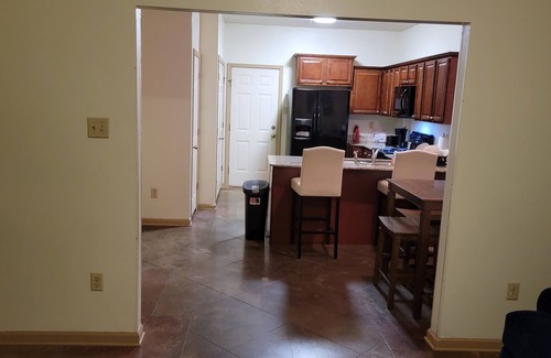 Conway Casa | Unit A- A charming 3-bedroom, 2-bathroom duplex offering a cozy atmosphere.