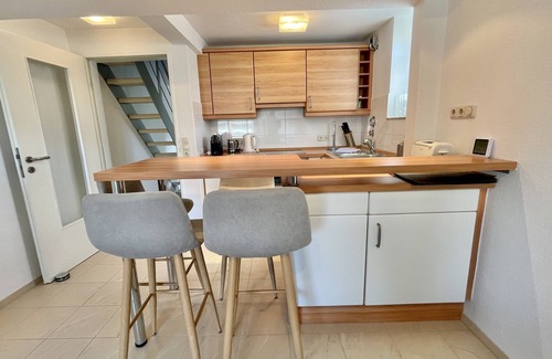 Langeoog Apartamento | Unser Lichtdurchflutetes Sonnennüst im Obergeschoß am Langeooger Ortsrand