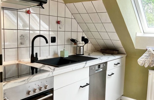 Dornum Apartamento | Unwind at the swimming pond