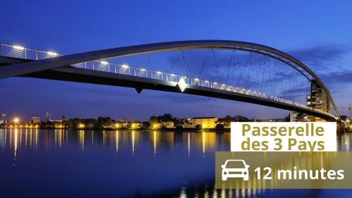 Saint-Louis Apartamento | UP, proche frontière Basel, Free parking