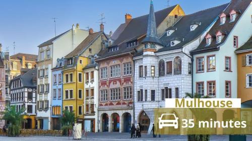 Saint-Louis Apartamento | UP, proche frontière Basel, Free parking