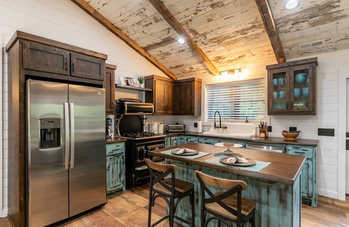 Linville Casa | Up the Creek - single level modern farmhouse