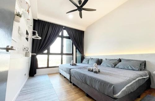 Taman Bukit Mewah Apartamento | Up to 5 Pax,1Bedroom- above Paradigm mall & Escape JB