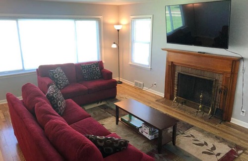 South Bend Casa | Updated 4-Bedroom Craftsman Home Close To ND!