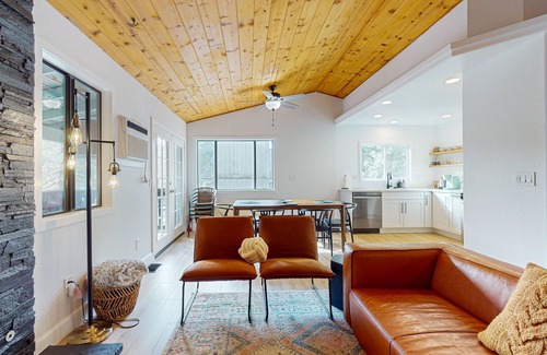 Arrowbear Lake Casa | Updated, dog-friendly home w/large deck, BBQ, fireplace and views