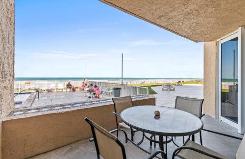 New Smyrna Beach Casa | Updated Ground Floor OceanFront Condo, Walk to Flagler Ave
