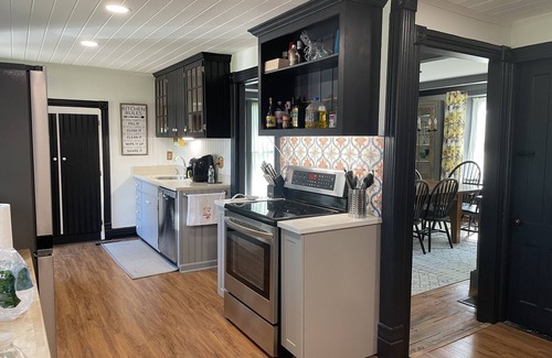 Hartwick Casa | Updated historic home with barn, great views, and EV charger for electric cars!