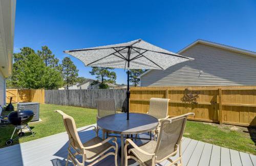Hubert Casa | Updated Hubert Vacation Rental 5 Mi to Beaches!