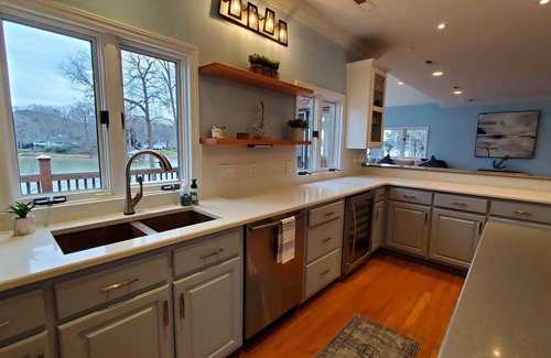 Mayhew Casa | Updated Lakefront Home w/great outdoor space and private dock, Sleeps 12.