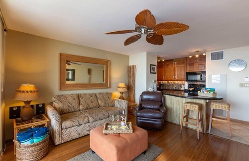 Kihei Apartamento | Updated oceanfront gem @ Sugar Beach Resort, Central AC, NO Booking fees!