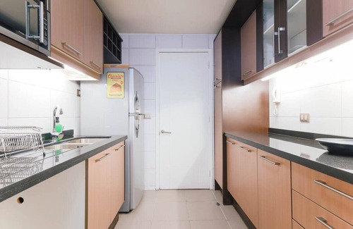 Apoquindo Apartamento | Upper Views 2D Wifi, Balcony & Parking