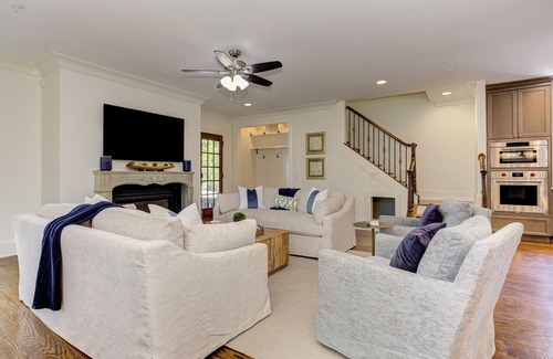 Garden Hills Casa | Upscale Buckhead Village Retreat! Events, Golf, Sauna, Near Everything!
