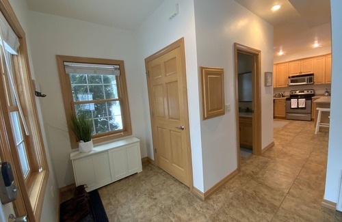 Fish Creek Casa | Upscale Downtown Fish Creek Two-Level Condo/Townhome