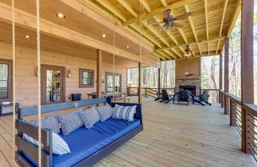 Ellijay Casa | Upscale Ellijay Cottage with Private Hot Tub and Grill