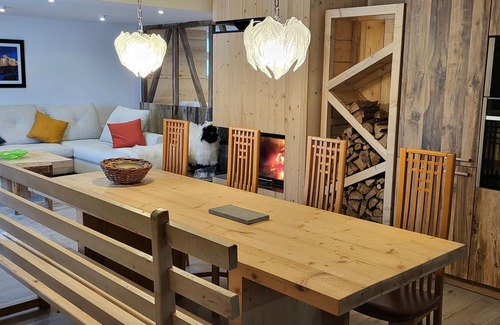 Les Contamines-Montjoie Chalet De Esquí | high-end chalet with sauna & jacuzzi 135m2 ground floor village center