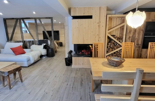Les Contamines-Montjoie Chalet De Esquí | high-end chalet with sauna & jacuzzi 135m2 ground floor village center
