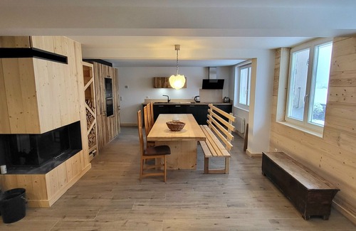 Les Contamines-Montjoie Chalet De Esquí | high-end chalet with sauna & jacuzzi 135m2 ground floor village center