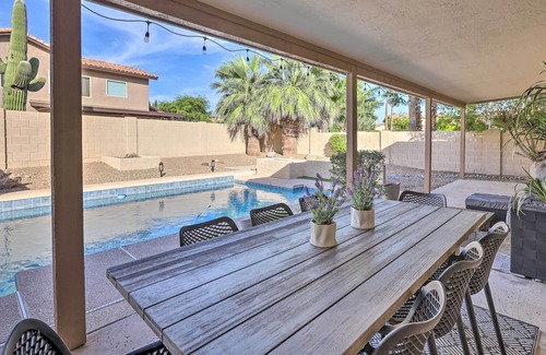 Arabian Views Cabaña | Upscale Home w/ Pool < 5 Mi to TPC Scottsdale!