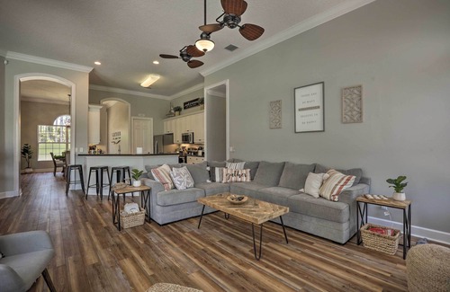 Indian Trails Casa | Upscale Palm Coast Home w/ Pool: 7 Mi to Beaches!