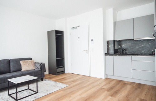 Rheindahlen-Land Apartamento | Apartamento-Superior-Baño Privado-Balcón-Suite