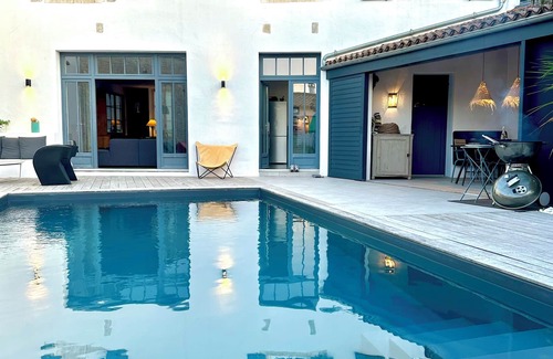 Le Bois-Plage-en-Re Casa | VILLA ALTA DE GAMA CON PISCINA