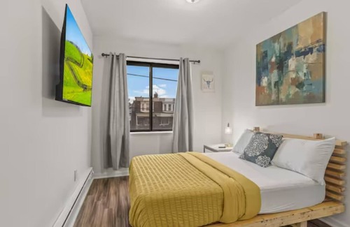 West Philadelphia Apartamento | Urban Chic 1BR Apartment