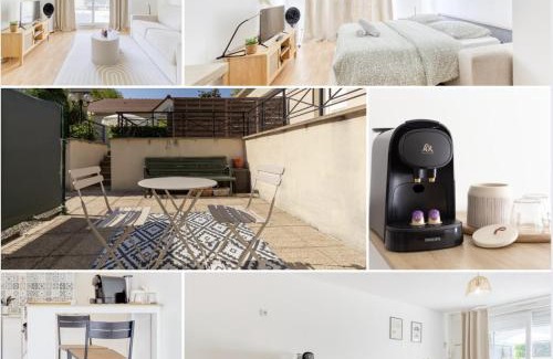 Quartier du Vieux-Pont - Sainte-Genevieve Apartamento | Urban cocon - 15 min de La Défense - 20min Paris