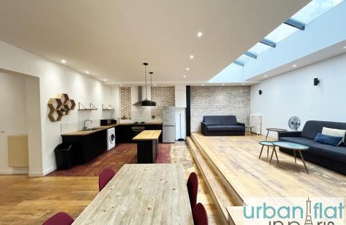 19th Arrondissement Apartamento | Urban Flat 186 - Spacious 3 Bedroom Flat in Paris